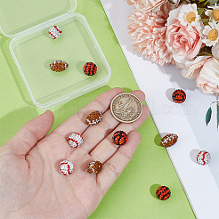 12Pcs 3 Styles Polymer Clay Rhinestone Beads&nbsp;PORC-OC0001-15