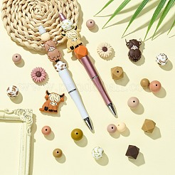 Round Food Grade Eco-Friendly Silicone Beads&nbsp;SIL-CJ0002-72