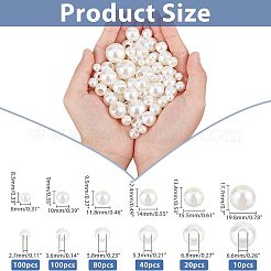 ABS Plastic Imitation Pearl Beads&nbsp;KY-NB0001-42