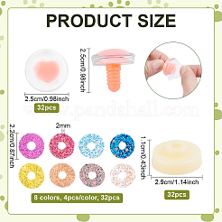 DIY Doll Eye Making Kits&nbsp;DIY-WH0622-664A