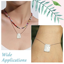 4Pcs 4 Styles Natural White Shell Pendants&nbsp;SSHEL-CJ0001-20