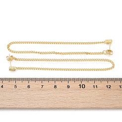 Long Chain Tassel Dangle Stud Earrings for Girl Women&nbsp;ZIRC-C025-23G