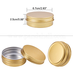 Round Aluminium Tin Cans&nbsp;CON-BC0004-26G-60ml