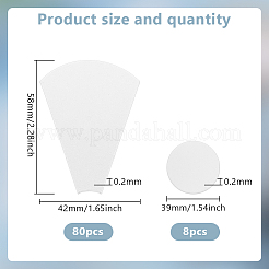 2 Bags Paper Quilting Templates&nbsp;DIY-AR0003-94B