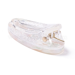 Cellulose Acetate(Resin) and Plasic Alligator Hair Clips&nbsp;X-PHAR-C008-01A