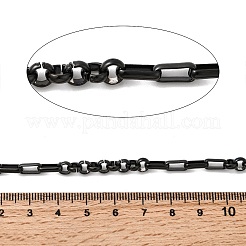 304 Stainless Steel Figaro Chains&nbsp;CHS-K024-03EB