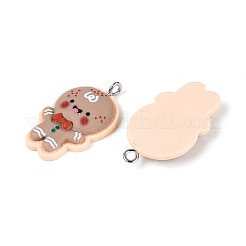 Christmas Theme Opaque Resin Pendants&nbsp;LS-FIND-E025-04