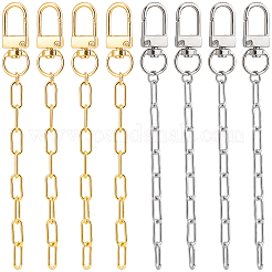 30Pcs 2 Colors Alloy Swivel Clasps&nbsp;HJEW-BM0001-20