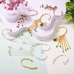 DIY Climber Wrap Around Earring Making Finding Kit&nbsp;KK-TA0001-16