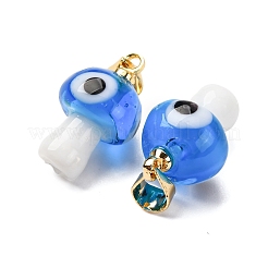 Handmade Lampwork Pendants&nbsp;LAMP-S069-06G-07