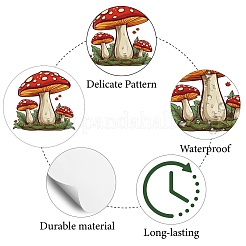 8Pcs Plastic Waterproof Self-Adhesive Picture Stickers&nbsp;DIY-WH0428-125