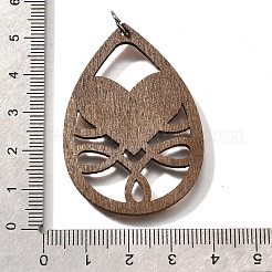 Poplar Wood Pendants&nbsp;FIND-B045-07