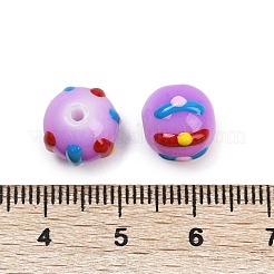 Baking Paint Glass Enamel Beads&nbsp;LAMP-R004-05G