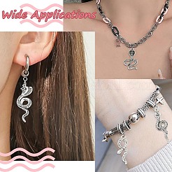 100Pcs 10 Styles Tibetan Style Alloy Pendants&nbsp;FIND-CJ0003-94