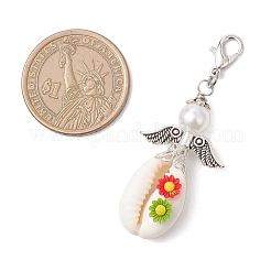 ABS Plastic Imitation Pearl Pendant Docorations&nbsp;HJEW-JM03694-01
