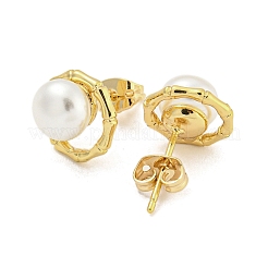 Brass Ear Studs&nbsp;X-EJEW-P2261-46G-04