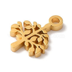 PVD Vacuum Plating 304 Stainless Steel Charms&nbsp;STAS-L081-017G