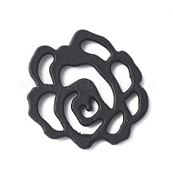 Rack Plating Spray Painted Alloy Cabochons&nbsp;PALLOY-M203-19B