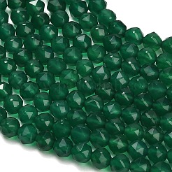 Natural Green Chalcedony Beads Strands&nbsp;GG-NH0004-D01