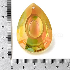 Electroplated Glass Pendants&nbsp;GLAA-G122-07A