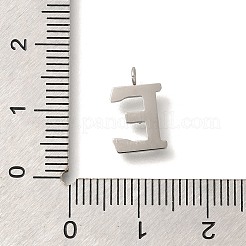 304 Stainless Steel Micro Pave Cubic Zirconia Pendants&nbsp;STAS-H228-06P-E