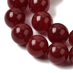 Natural White Jade Beads Strands&nbsp;G-H348-8mm-01