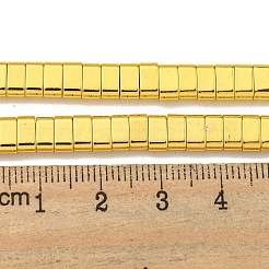 Electroplated Synthetic Non-Magnetic Hematite Beads Strands&nbsp;G-I360-B01-01
