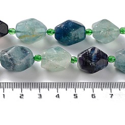 Natural Fluorite Beads Strands&nbsp;G-C182-15-02