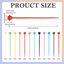 Silicone Cable Zip Ties&nbsp;AJEW-TAC0040-04A