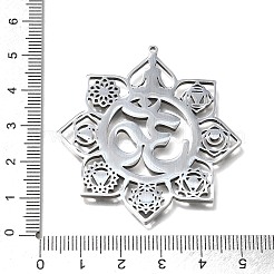 304 Stainless Steel Big Pendants&nbsp;SA-CBA5609-05P
