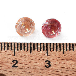 Electroplate K9 Glass Rhinestone Cabochons&nbsp;RGLA-M016-C02-AM
