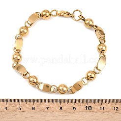 201 Stainless Steel Link Chain Bracelets for Women&nbsp;BJEW-B143-17G