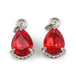Brass Pave Cubic Zirconia Pendants&nbsp;KK-L240-05P