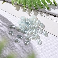 ABS Plastic Imitation Pearl Cabochons&nbsp;SACR-R749-6x4mm-Z12