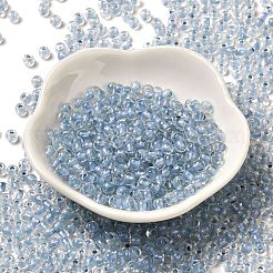 6/0 Transparent Inside Colours Glass Seed Beads&nbsp;SEED-P006-01A-13