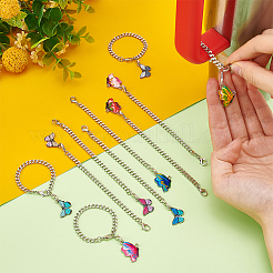 10Pcs 304 Stainless Steel Pendant Decorations&nbsp;HJEW-UN00012