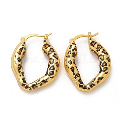 Brass Hoop Earrings&nbsp;EJEW-Q015-12A-G