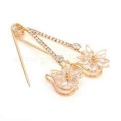 Rack Plating Iron Safety Brooch&nbsp;JEWB-G007-01LG