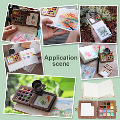 Watercolor Papers&nbsp;AJEW-FG0003-91A