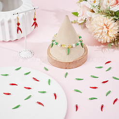 60Pcs 2 Colors Alloy Enamel Pendants&nbsp;ENAM-SC0005-94