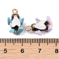 Alloy Enamel Pendants&nbsp;ENAM-A012-11G