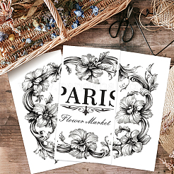 3 Sheets 3 Styles PVC Waterproof Decorative Stickers&nbsp;DIY-WH0404-857
