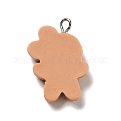 Christmas Opaque Resin Pendants&nbsp;RESI-G043-B09