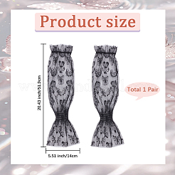Outdoor Cycling Polyester Lace Sleeves&nbsp;AJEW-WH20067-033A