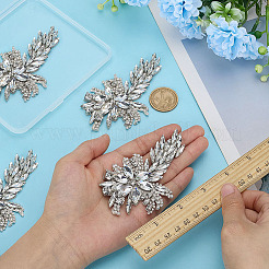 4Pcs Crystal Rhinestone Ornament Accessories&nbsp;DIY-FG0010-09