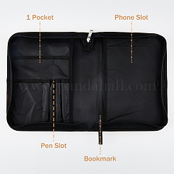 Portable PU Leather Book Case&nbsp;AJEW-WH0248-419B