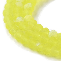 Imitation Jade Glass Beads Strands&nbsp;EGLA-YW0003-19A-25