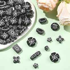 120Pcs 8 Styles Opaque Acrylic Beads&nbsp;MACR-YW0004-69