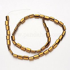 Electroplate Non-magnetic Synthetic Hematite Bead Strands&nbsp;G-F300-01A-03