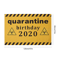 2020 Quarantine Birthday Decorations&nbsp;AJEW-GF0001-64A